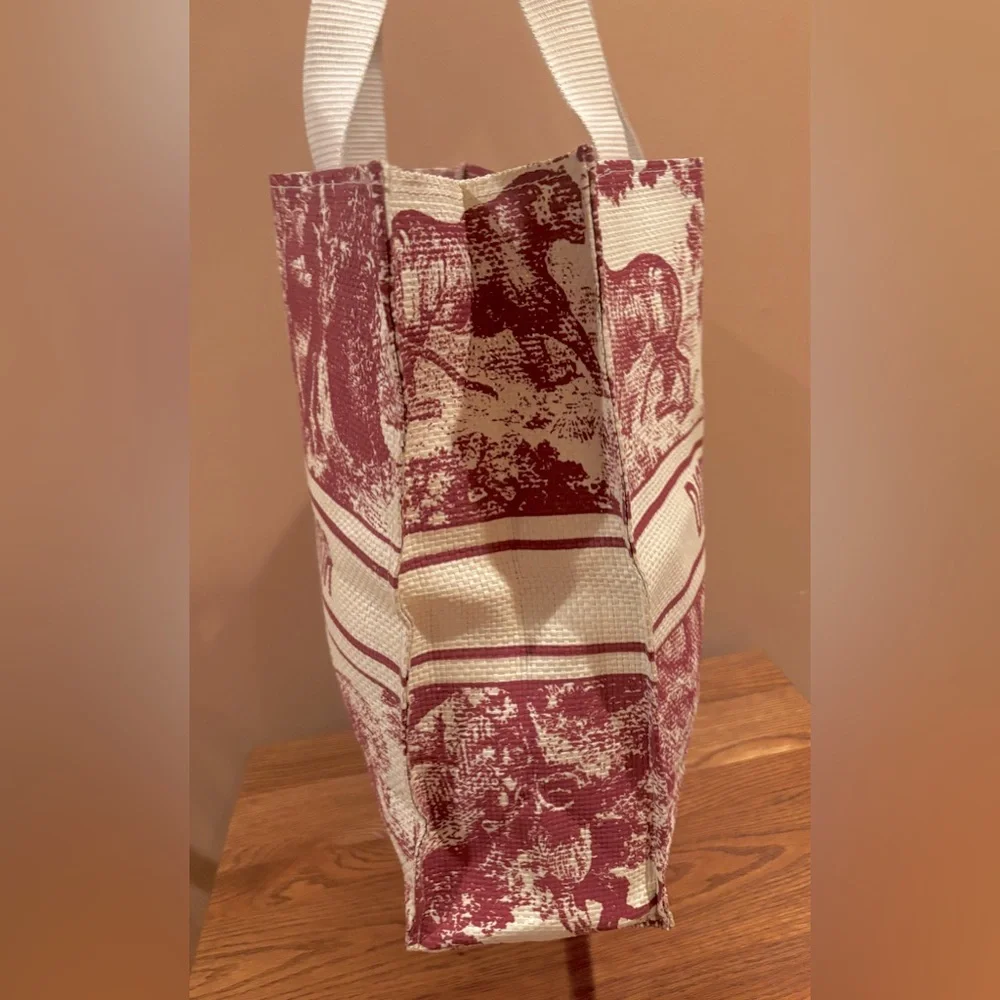 CHRISTIAN DIOR DIORIVIERA RATTAN TOTE BAG - LIMITED EDITION - Picture 5 of 6